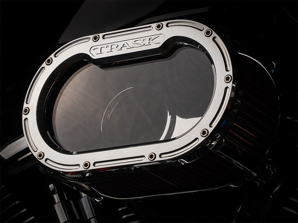 Trask Performance TP-TM-1033CH Big Papi Air Cleaner Kit Chrome for Harley-Davidson Touring 17-24/Softail 18-24