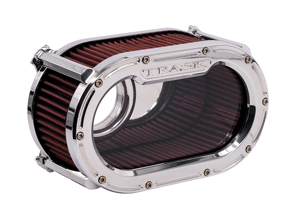 Trask Performance TP-TM-1033CH Big Papi Air Cleaner Kit Chrome for Harley-Davidson Touring 17-24/Softail 18-24