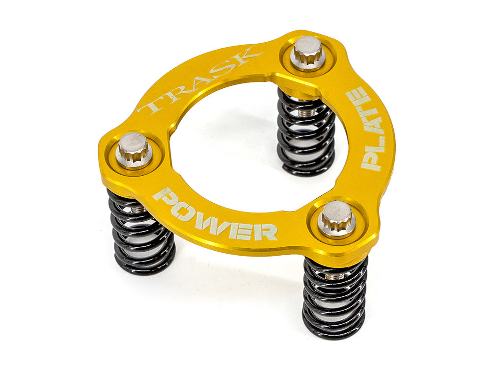 Trask Performance TP-TM-2012 High Pressure Clutch Spring Power Plate Kit Gold for CVO Big Twin 13-Up/S Models 16-Up/Softail 18-Up/Touring 17-Up