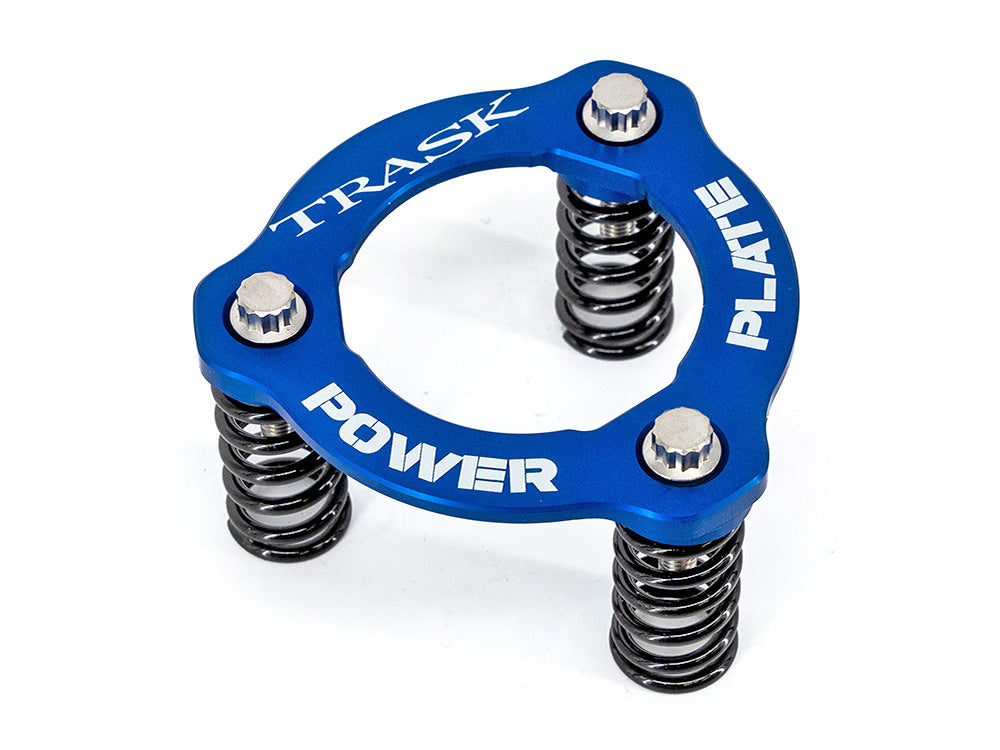 Trask Performance TP-TM-2012BL High Pressure Clutch Spring Power Plate Kit Blue for CVO Big Twin 13-Up/S Models 16-Up/Softail 18-Up/Touring 17-Up