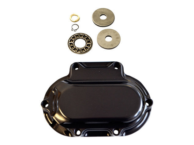 Trask Performance TP-TM-2039BK Hydraulic Clutch Cover Gloss Black for Dyna 06-17/Softail 07-17/Touring 07-13
