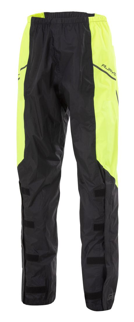 Rjays Tempest II Black/Hi Viz Rain Pants - EasyR