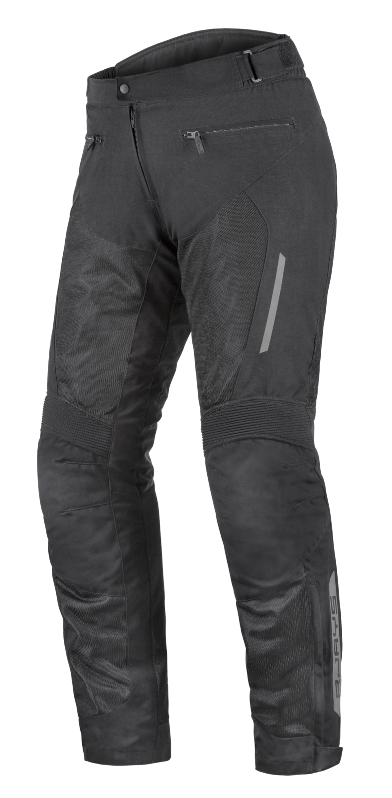 Rjays Pace Airflow Black Womens Textile Pants - EasyR