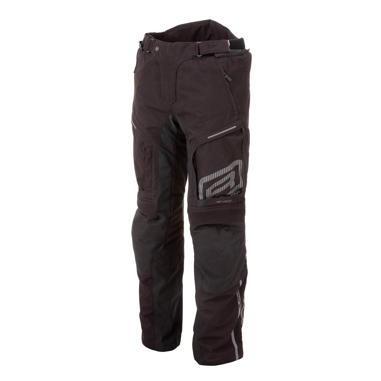 Rjays Adventure Black/Black Short Leg Textile Pants - EasyR