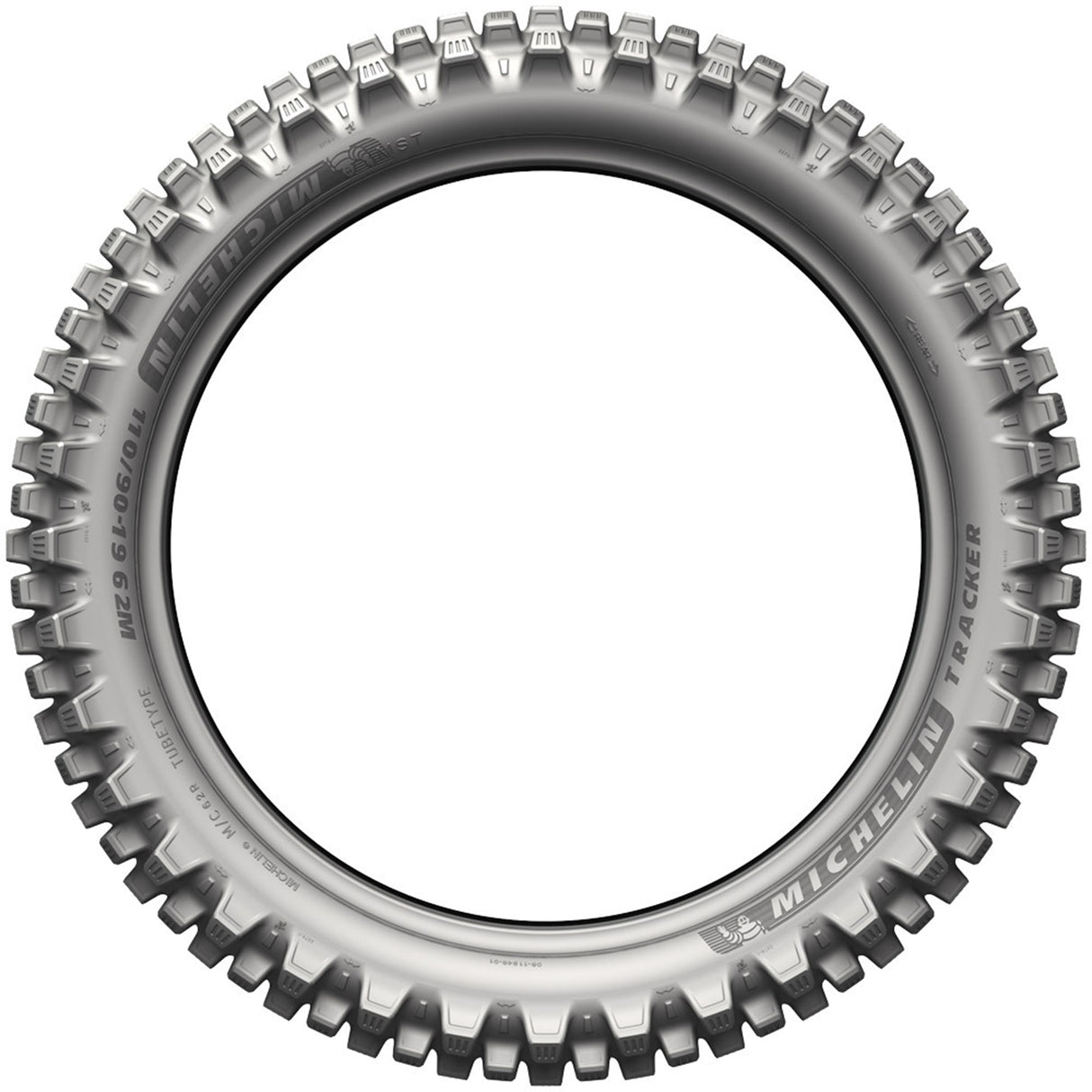 Michelin Tracker Rear Tyre 110/100-18 64R Tube Type - EasyR