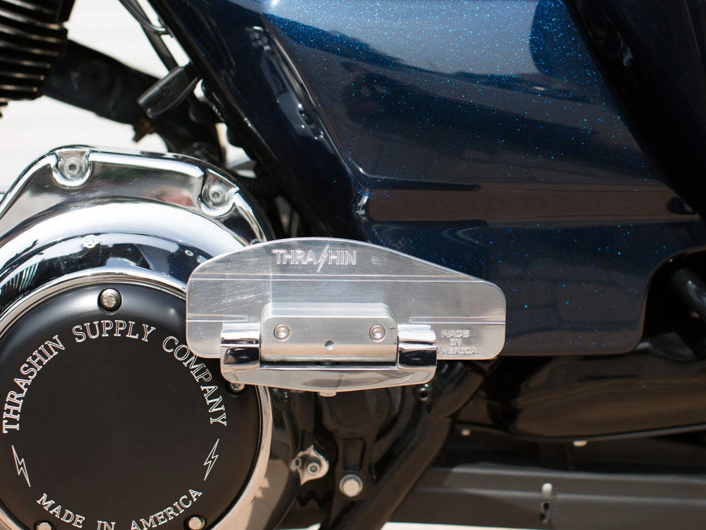 Thrashin Supply TS-TSC-2205-3 Rear/Passenger Floorboards Chrome for Touring 83-Up