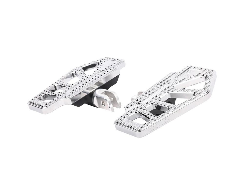 Thrashin Supply TS-TSC-2217-3-SF Apex Mini Rider Floorboards Chrome for Front on Softail 18-Up