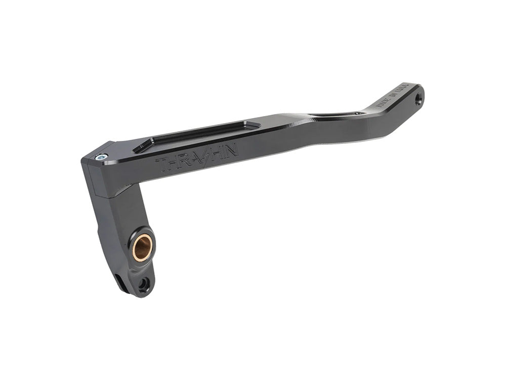 Thrashin Supply TS-TSC-2303-1 Brake Pedal Arm Black for Harley-Davidson Dyna 99-17 w/Mid Controls