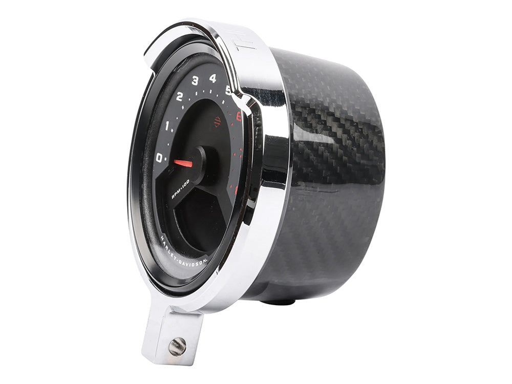 Thrashin Supply TS-TSC-2710-3 Gauge Housing Relocation Kit Chrome for Harley-Davidson Low Rider S 22-Up/Low Rider ST 25-Up/Street Bob 25-Up