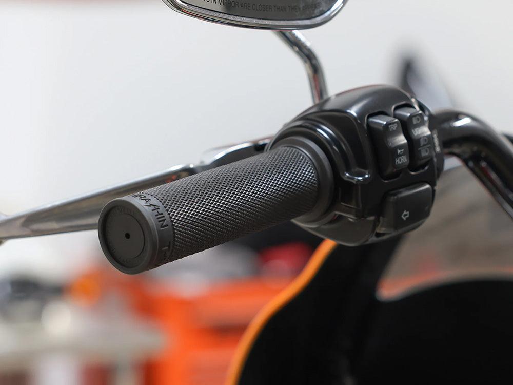Thrashin Supply TS-TSC-2711-1 Moto Grips Black