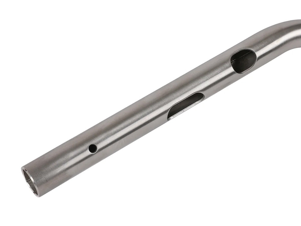 Thrashin Supply TS-TSC-2714-0 Mid Bend Handlebar Stainless Steel for CVO Touring 23-Up/Street Glide/Road Glide 24-Up