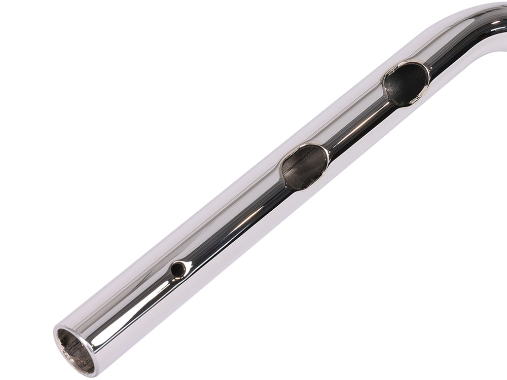 Thrashin Supply TS-TSC-2804-3 Mid Bend Handlebar Chrome for CVO Touring 23-Up/Street Glide/Road Glide 24-Up
