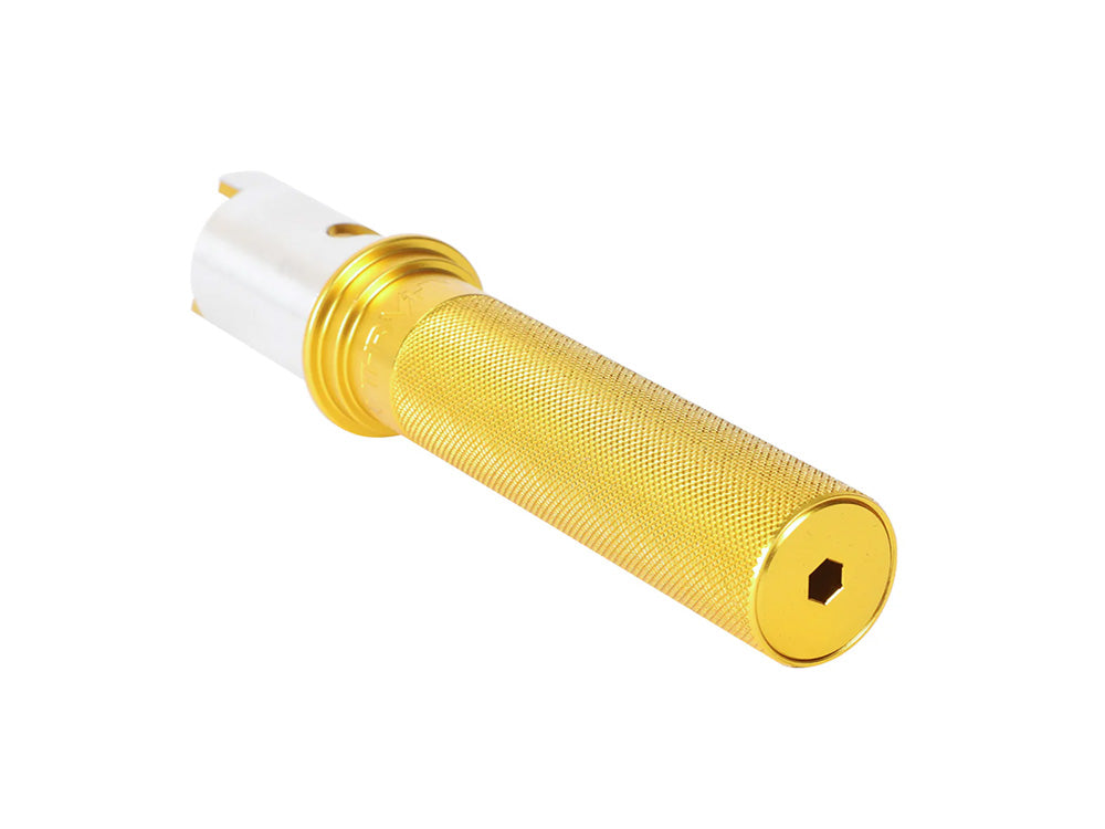 Thrashin Supply TS-TSC-2806-5 Gold Billet Throttle Sleeve for Harley-Davidson CVO Touring 23-Up/Street Glide/Road Glide 24-Up/Touring/Softail 25-Up