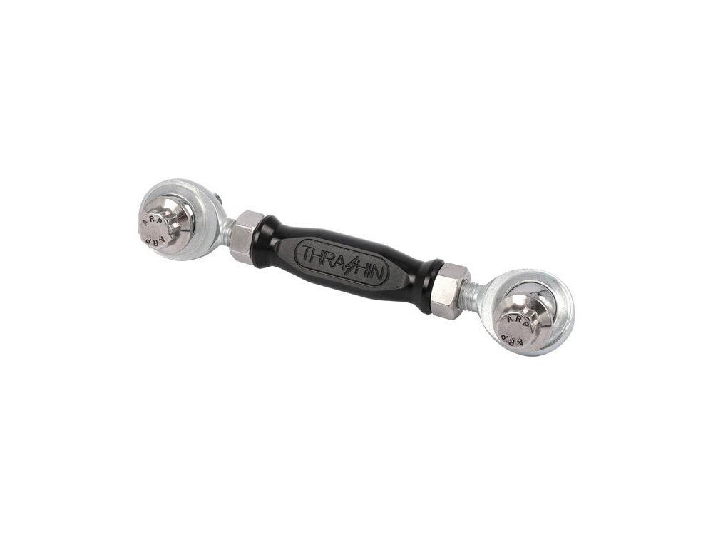 Thrashin Supply TS-TSC-2904-1 Shift Linkage Black Anodized for Dyna 91-17/Softail 18-Up w/Mid Controls