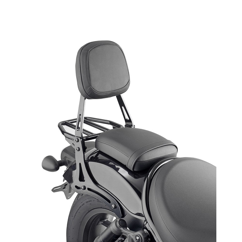 Givi TS1194B Backrest w/Detachable Small Luggage Carrier for Honda CMX 1100 Rebel 21-24