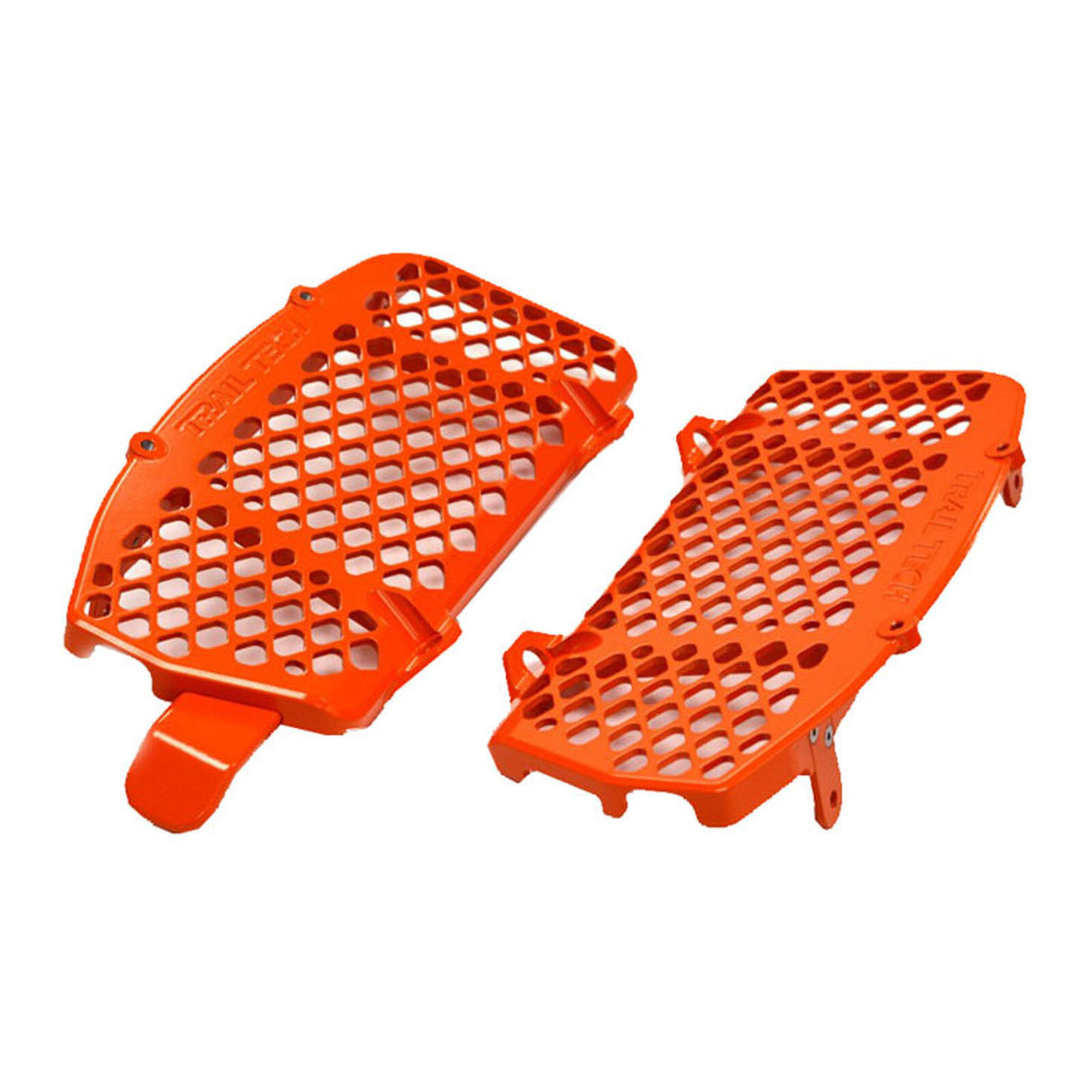 Trail Tech Radiator Guard Orange for KTM/Husqvarna 16-21/Gas Gas 21-Up