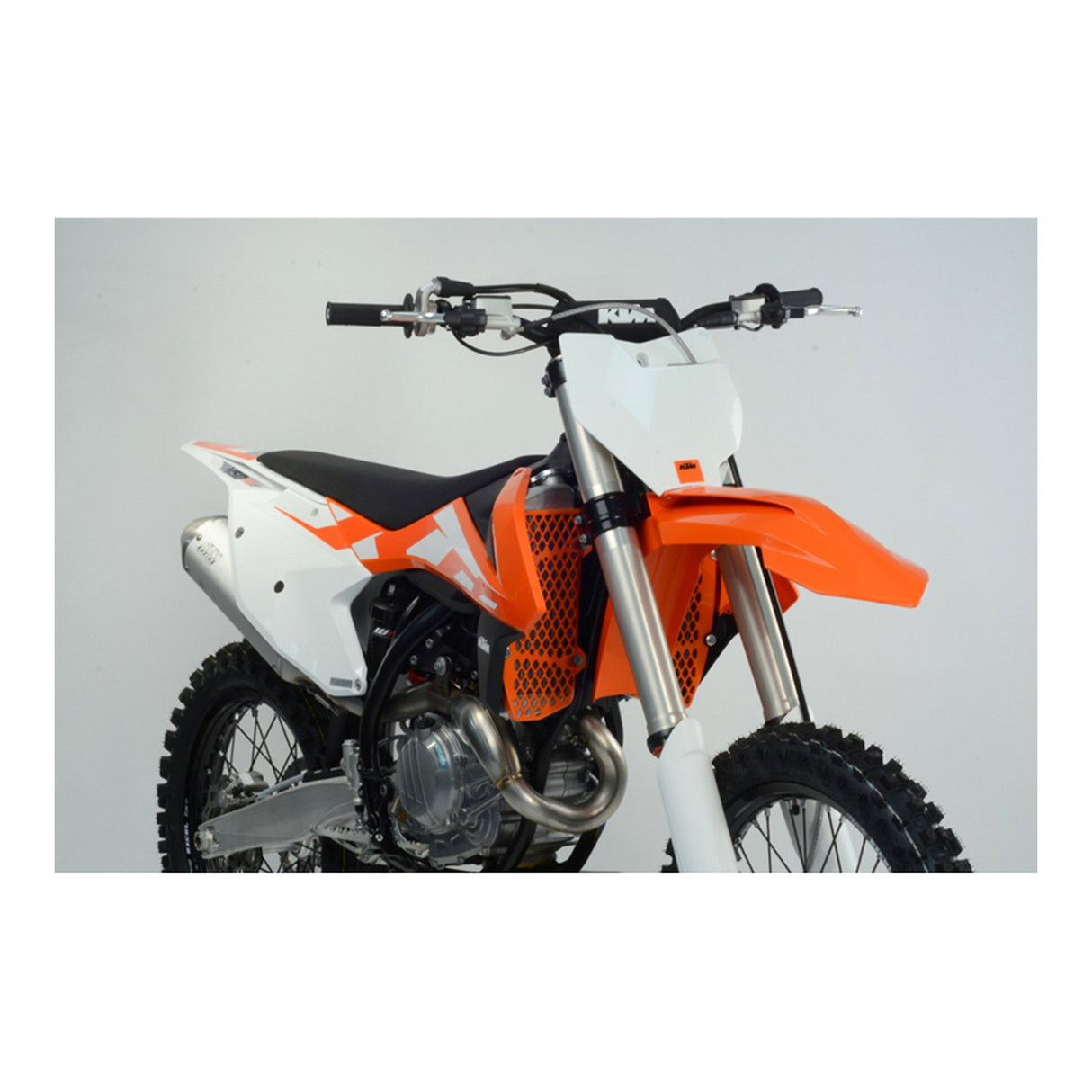 Trail Tech Radiator Guard Orange for KTM/Husqvarna 16-21/Gas Gas 21-Up