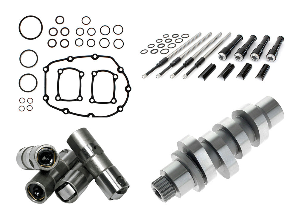 TTS Inc TTS-2000312-KIT-BLK 185 Performance Cam Kit w/Black Pushrods for Harley-Davidson Gen 2 Touring 24-Up/Softail 25-Up/Street Glide/Road Glide/CVO Road Glide ST 24-Up Models