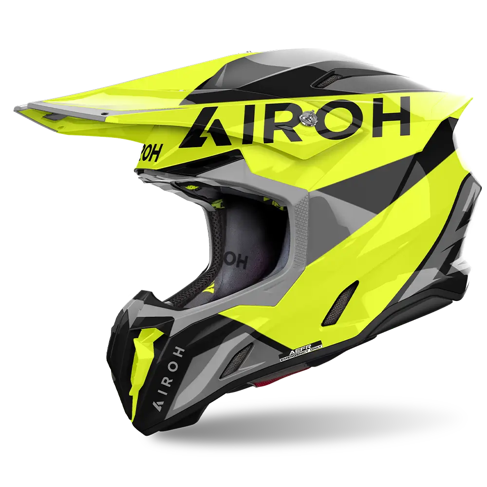 Airoh Twist 3.0 King Yellow Helmet