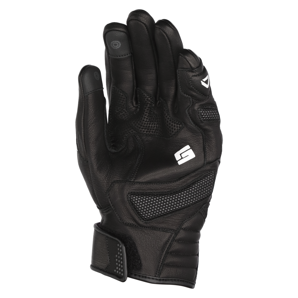 DriRider Torque Short Cuff Black/White Gloves