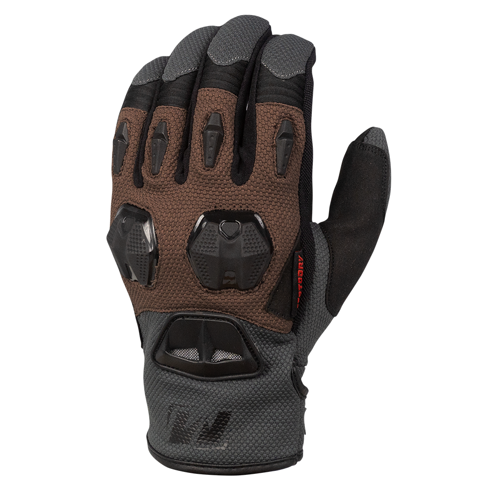 MotoDry Trekker Black/Grey/Brown Gloves