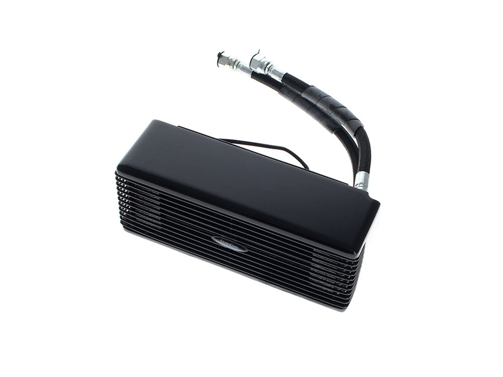 UltraCool UC-DY-1G Fan Assisted Low Mount Oil Cooler Kit Gloss Black for Dyna 93-17