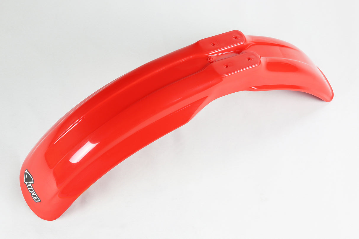 UFO Front Fender 1988-1989 Red for Honda CR 125 R/CR 250 R 85-99/CR 500 R 85-01/CRE 125 R/CRE 250 R 96-99/CRE 50 99-00/CRE 50 Baja 03-05/CRE 50 Six 96-05