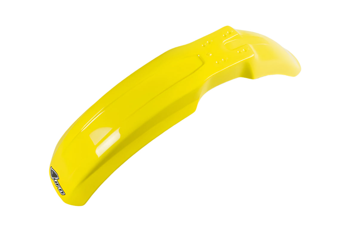 UFO Front Fender Yellow 102 for Suzuki RM125/RM250 89-00/DRZ400E 00-23