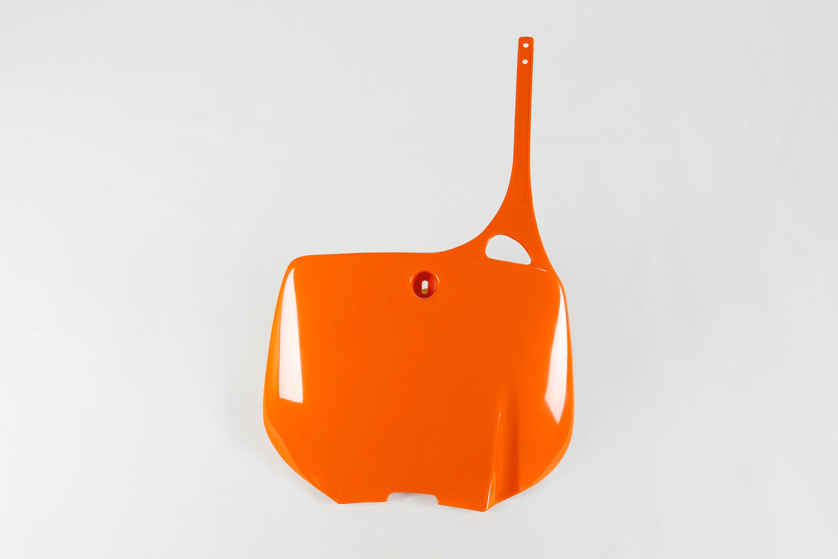 UFO Front Number Plate 1998-2018 Orange for KTM SX 125/SX 200/SX 250/SX 300/SX 360/SX 380/SX 400/SX 500/SX 520/SX 620 93-98