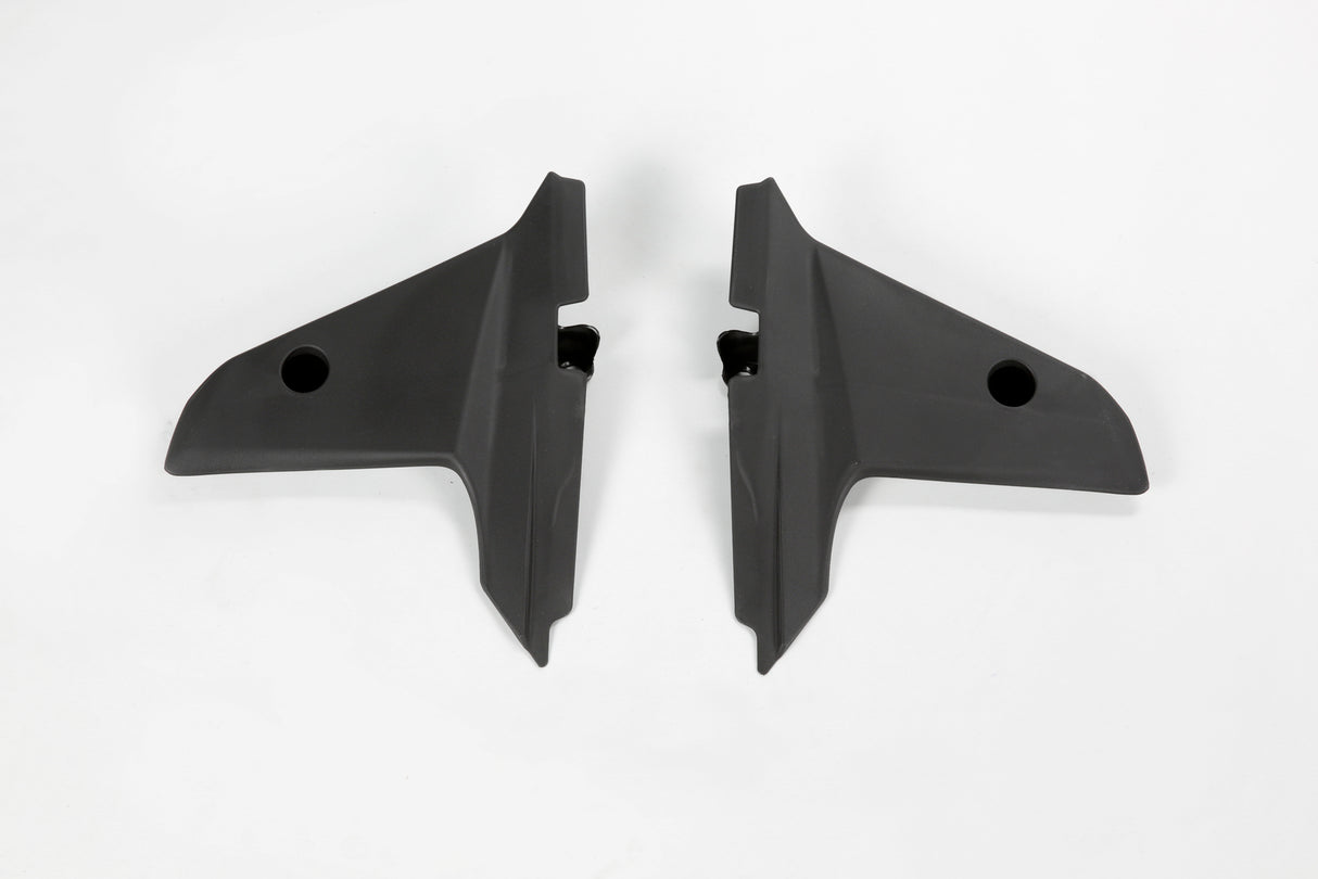 UFO Lower Radiator Shrouds Black for Husqvarna CR 125/TC 250/TE 250/WR 125 09-13/TC 310/TE 310 11-13