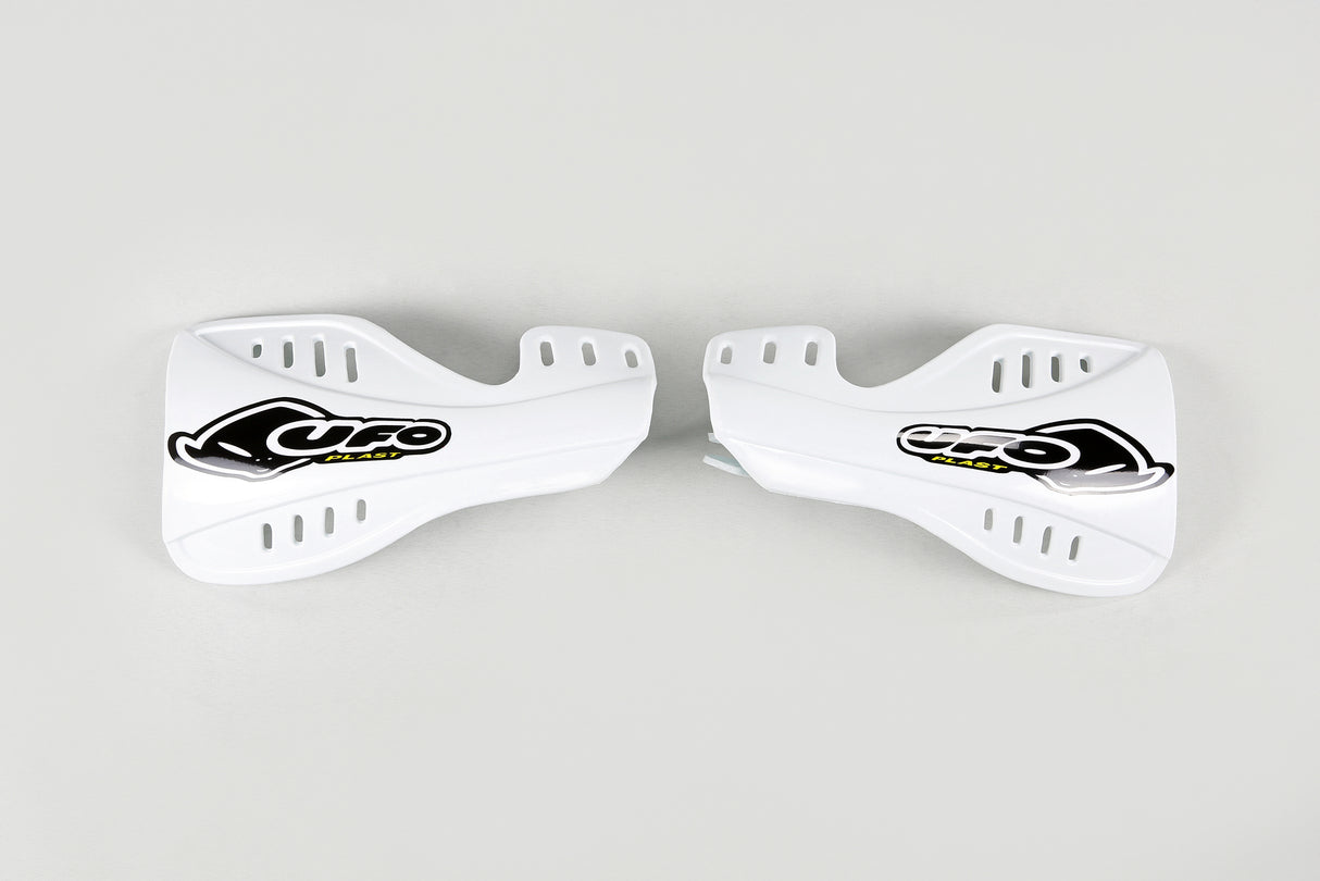 UFO Handguards White for Honda CR125/CR250/CR500 04-07