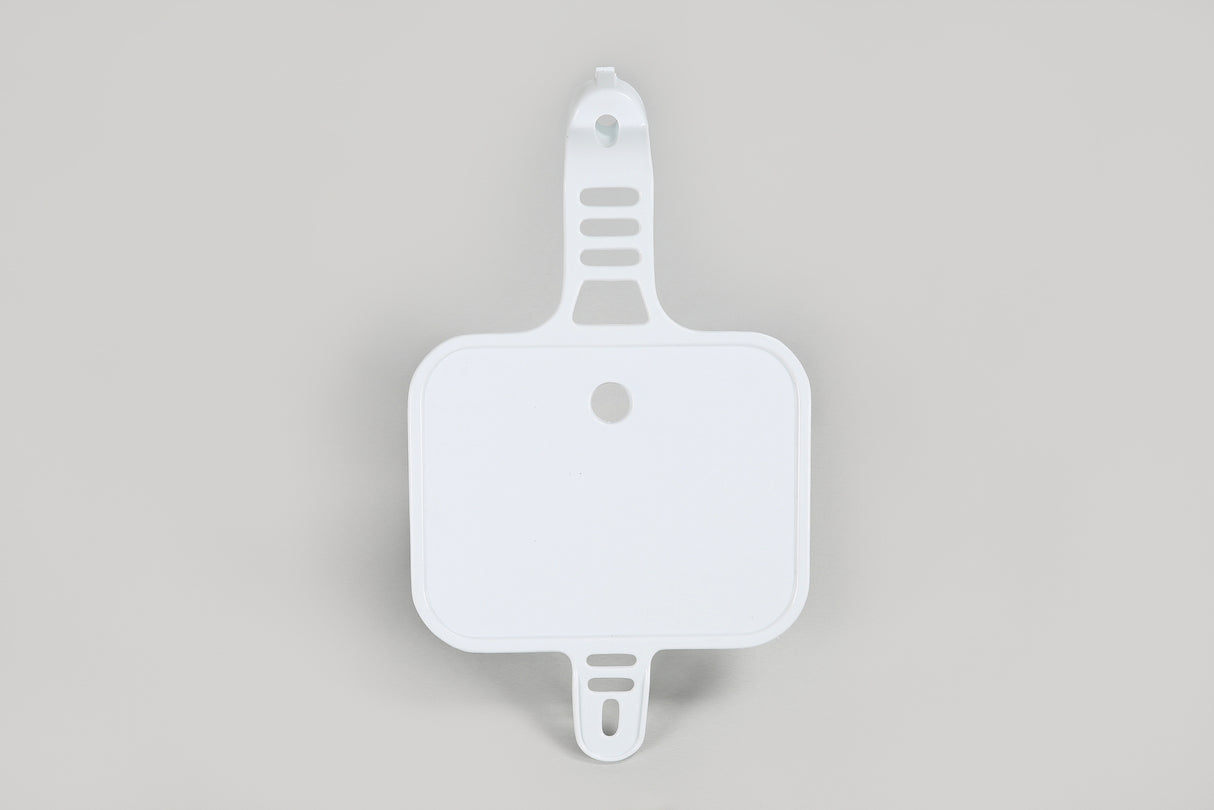 UFO Front Number Plate White for Honda CRF50 04-23