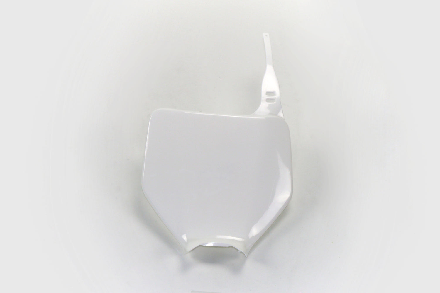 UFO Front Number Plate White for Kawasaki KX125/KX250 03-08/KX250F 04-08/KX450F 06-08