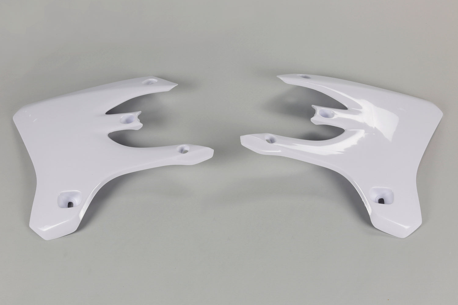 UFO Radiator Shrouds White for Yamaha YZ250F/YZ450F 03-05/WR250F/WR450F 05-06