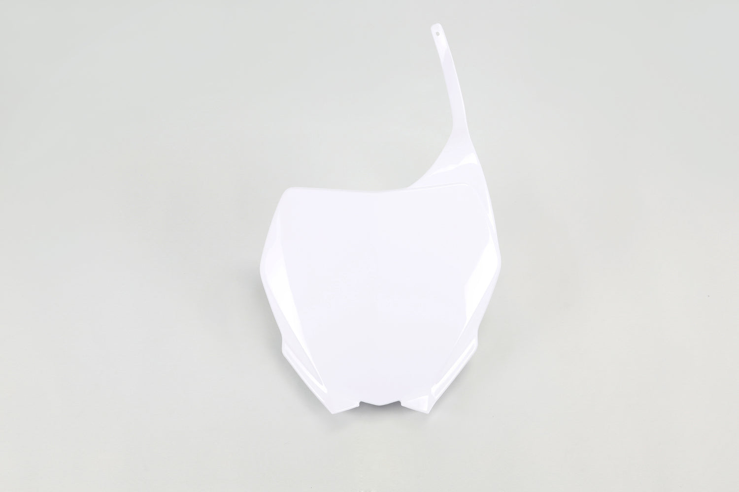 UFO Front Number Plate White for Yamaha YZ125/YZ250 06-14/YZ250F/YZ450F 06-09