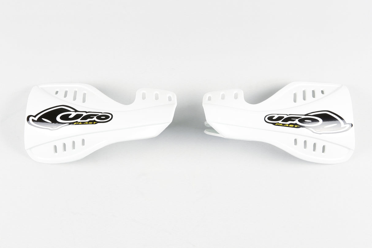 UFO Handguards White for Suzuki RMZ450 05-06