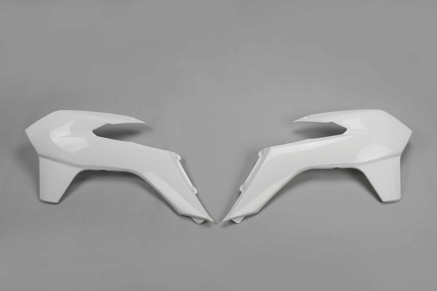 UFO Radiator Shrouds White for KTM SX/SX-F 13-15/SX 2016/EXC/EXC-F 14-16