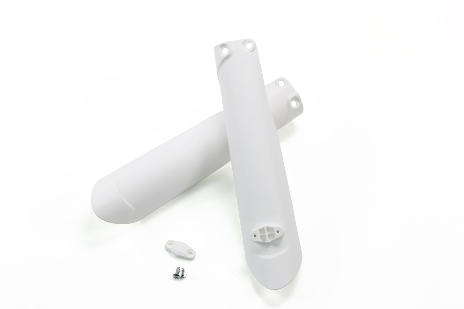 UFO Fork Slider Protectors White for KTM SX/SX-F 15-22/EXC/EXC-F 16-23