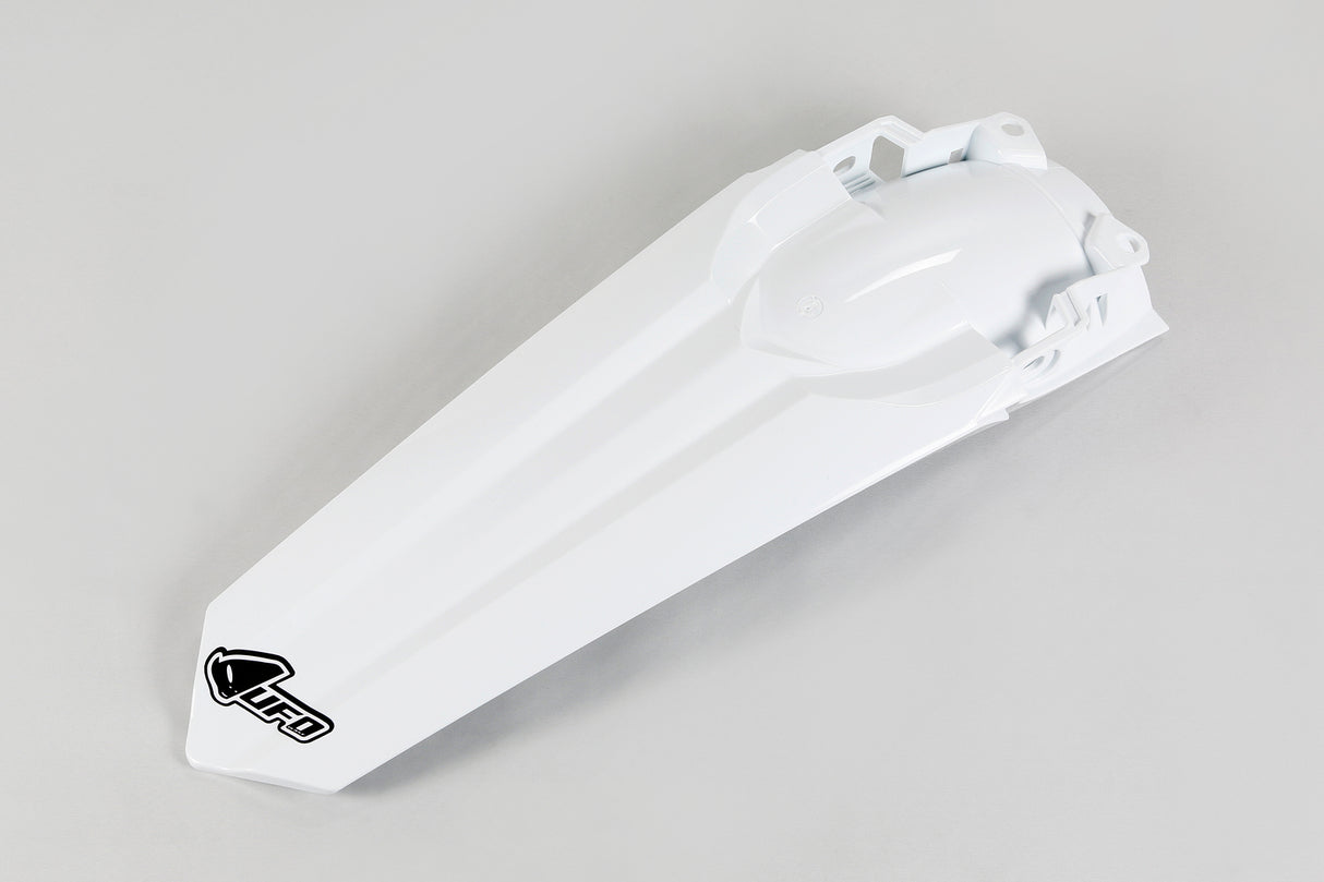 UFO Rear Fender White for Honda CRF250R 18-21/CRF250RX 19-21/CRF450R/CR450RX 17-20