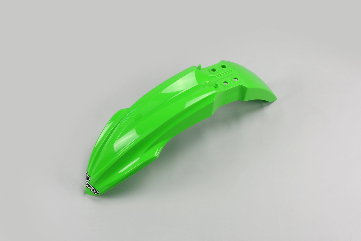 UFO Front Fender Green for Kawasaki KX 85 14-Up/KX 100 14-21/KX 112 22-Up