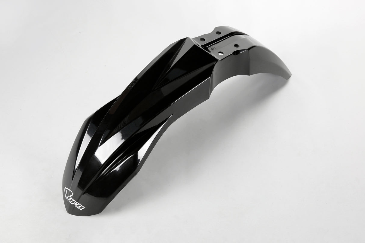 UFO Front Fender Black for Kawasaki KX 250 F/KX 450 F 18-Up/KX 300 24-Up/KX 250 X/KX 450 XC/KX 450 X 21-Up