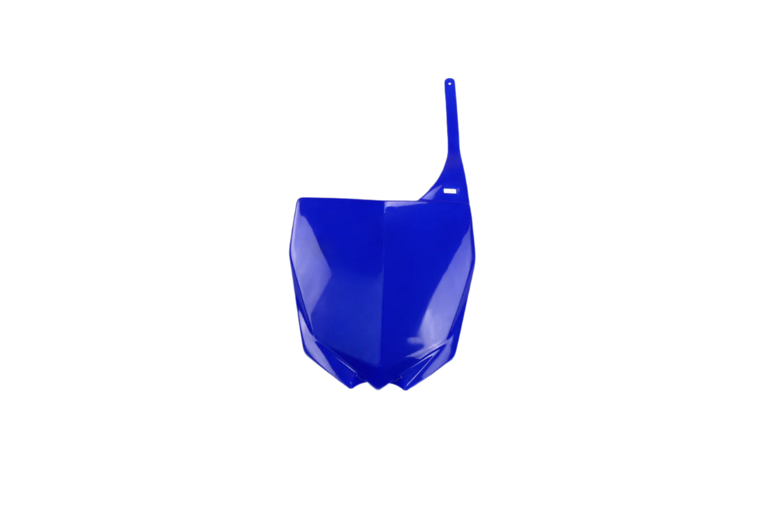 UFO Front Number Plate Reflex Blue for Yamaha YZ125/YZ250 15-21/YZ250F 10-18/YZ450F 10-17