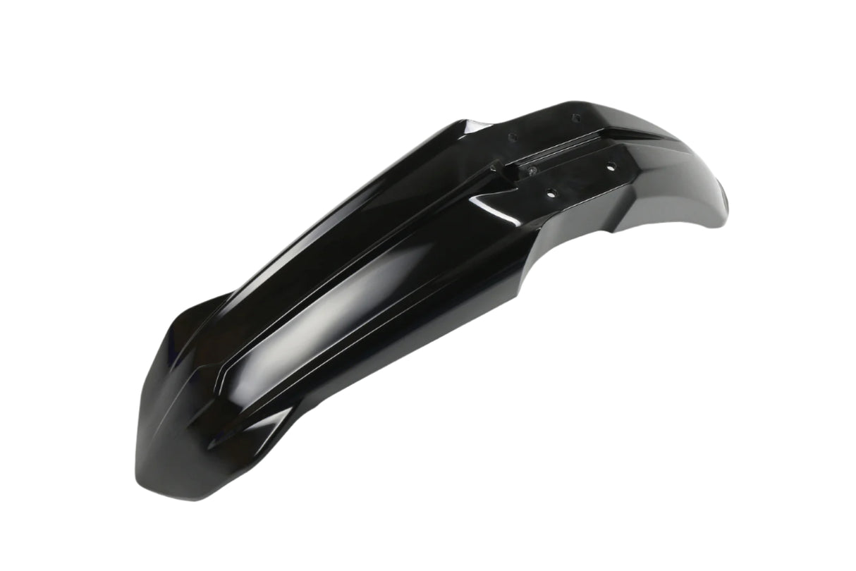 UFO Front Fender Black for Yamaha YZ 125/YZ 250/YZ 125 X/YZ 250 X 22-UpYZ 250 FX 19-24/YZ 450 F 18-22/YZ 250 F/YZ 450 FX 19-23/WR 250 F 20-Up/WR 450 F 19-Up