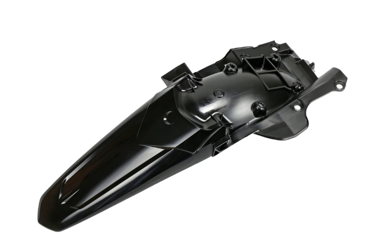 UFO Rear Fender Black for Yamaha YZ250F 19-22/YZ450F 18-22