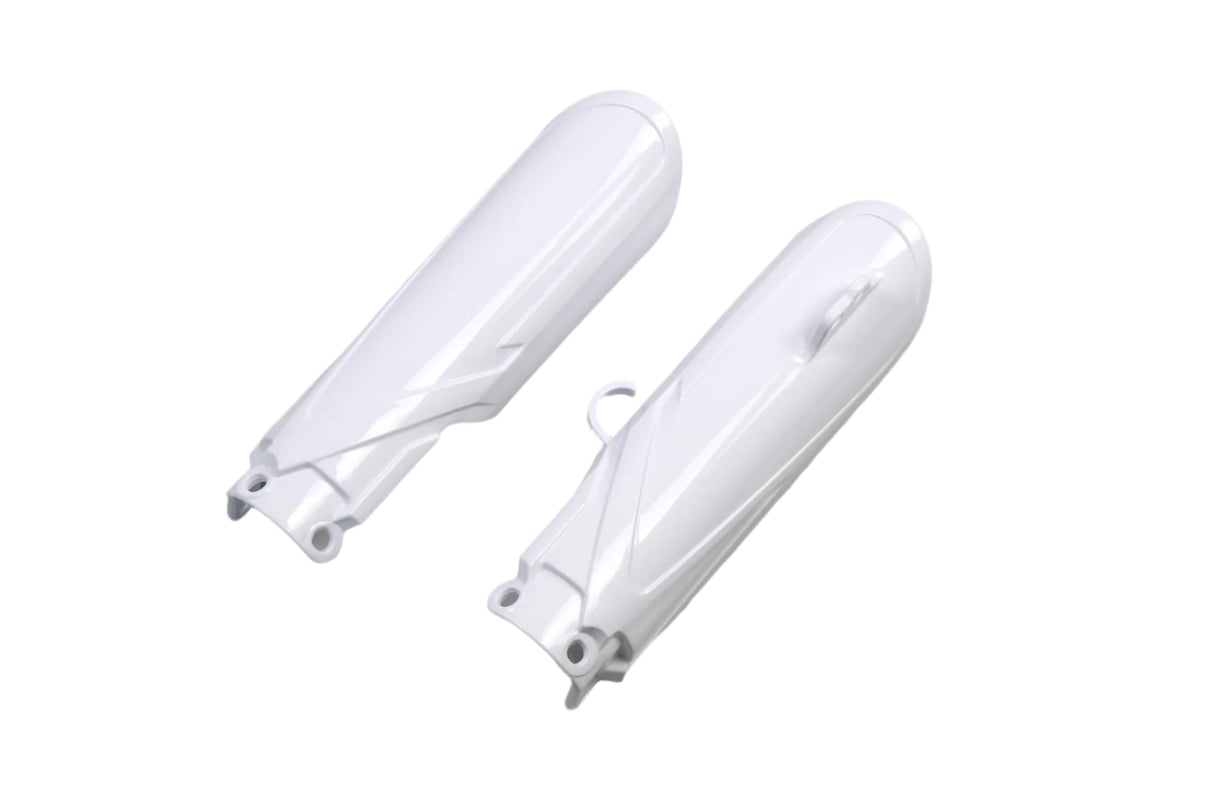 UFO Fork Slider Protectors White for Yamaha YZ65 19-20