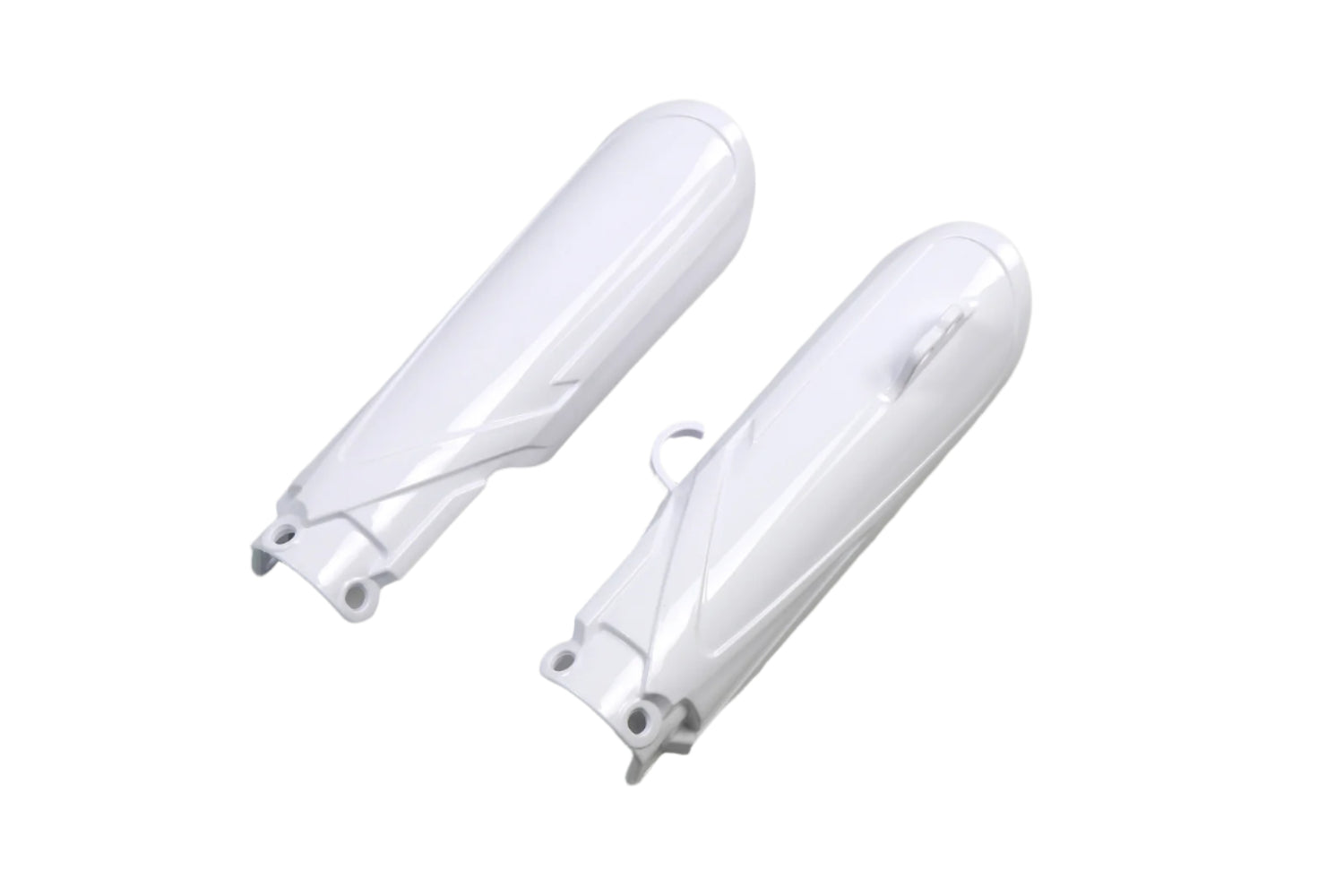 UFO Fork Slider Protectors White for Yamaha YZ65 19-20