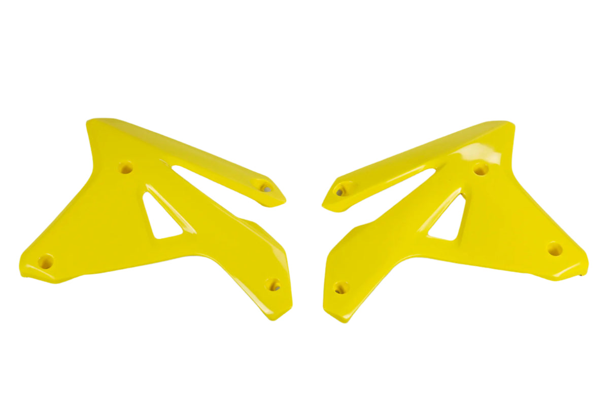 UFO Radiator Shrouds 2001-2018 Yellow for Suzuki RMZ450 2007