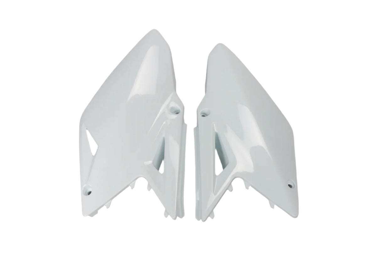 UFO Side Panels White for Suzuki RMZ450 08-17