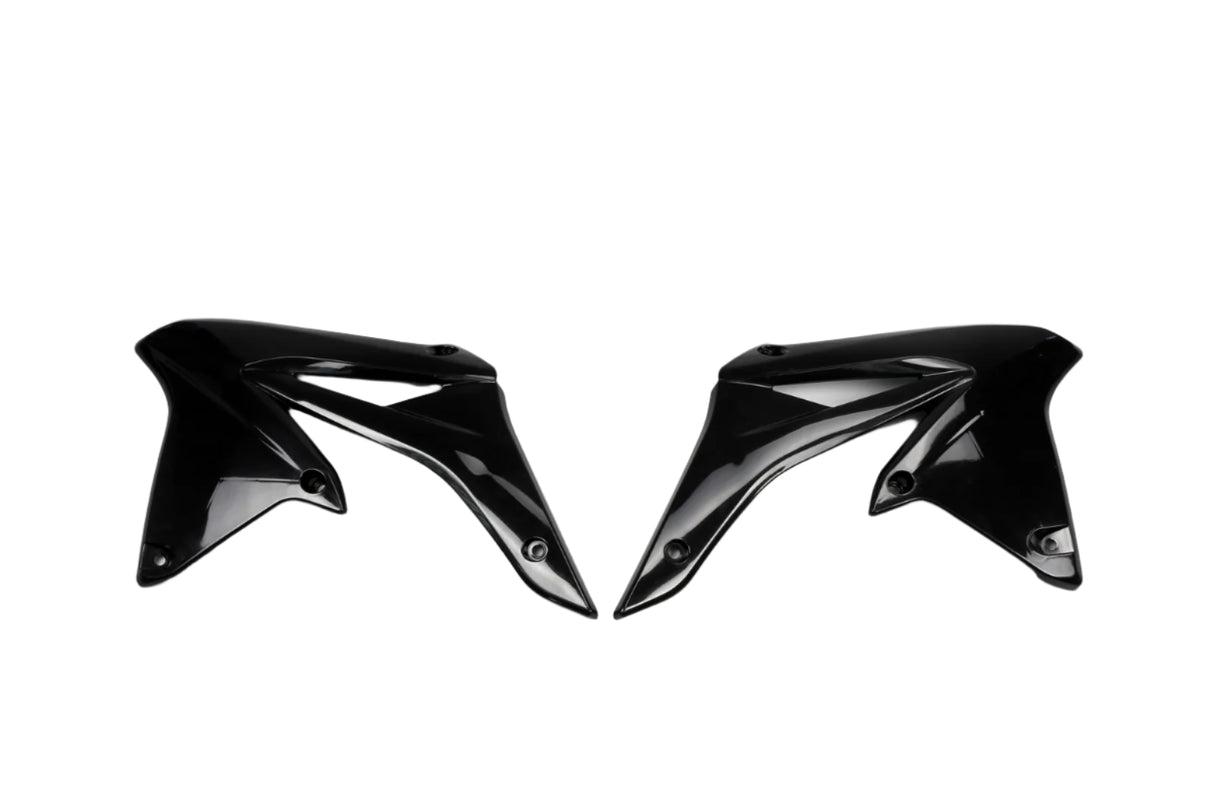 UFO Radiator Shrouds Black for Suzuki RMZ250 10-18