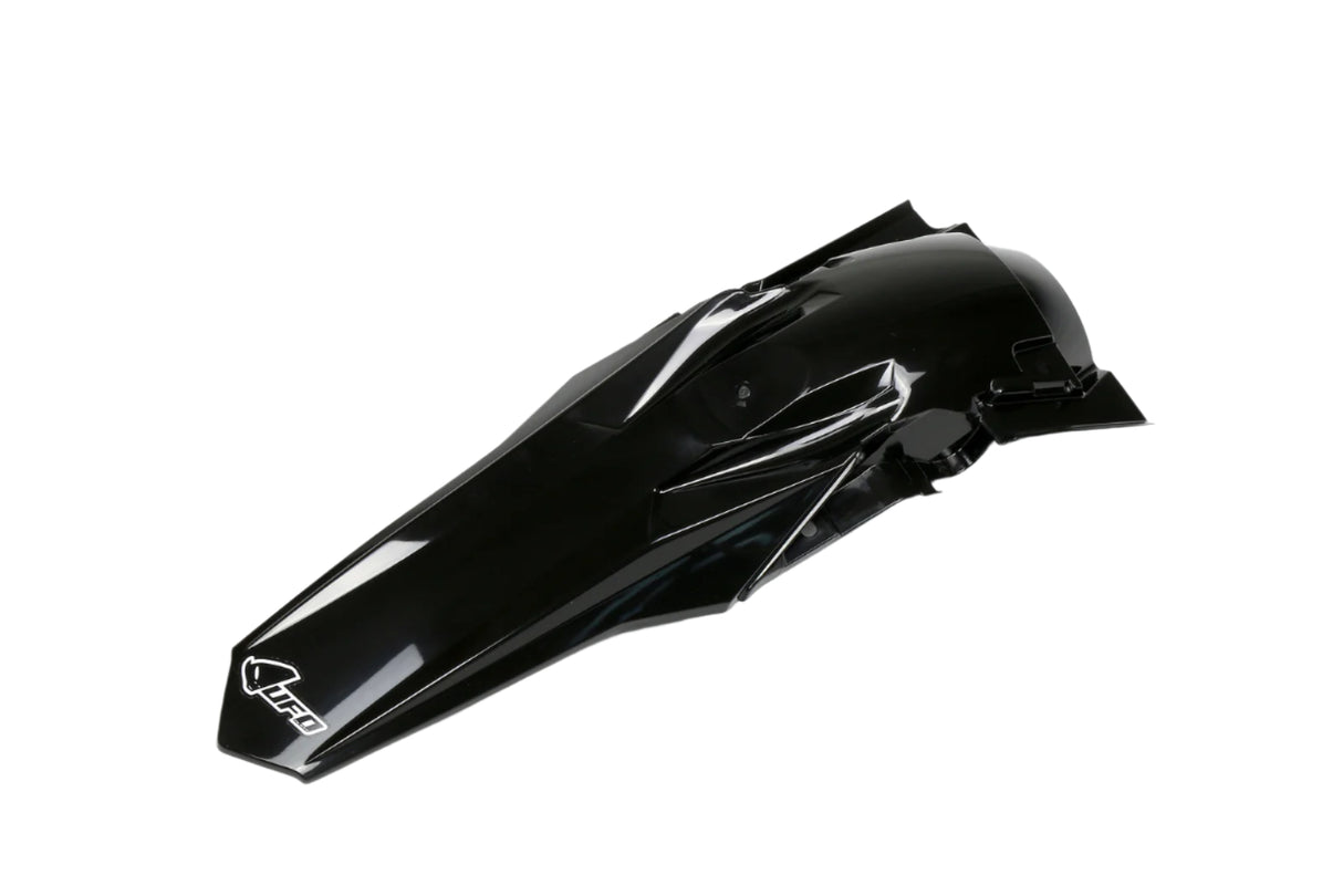 UFO Rear Fender Black for Suzuki RMZ250 19-20/RMZ450 18-20
